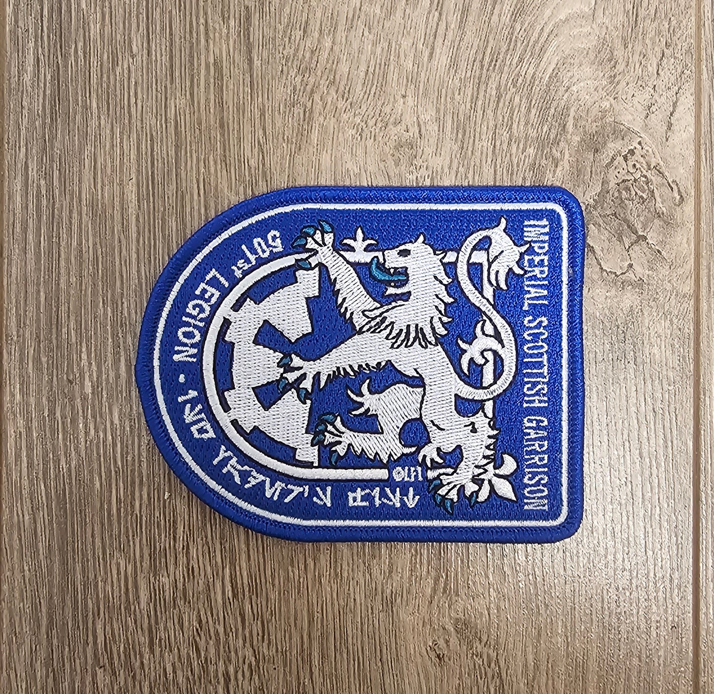 Scottish garrison patch