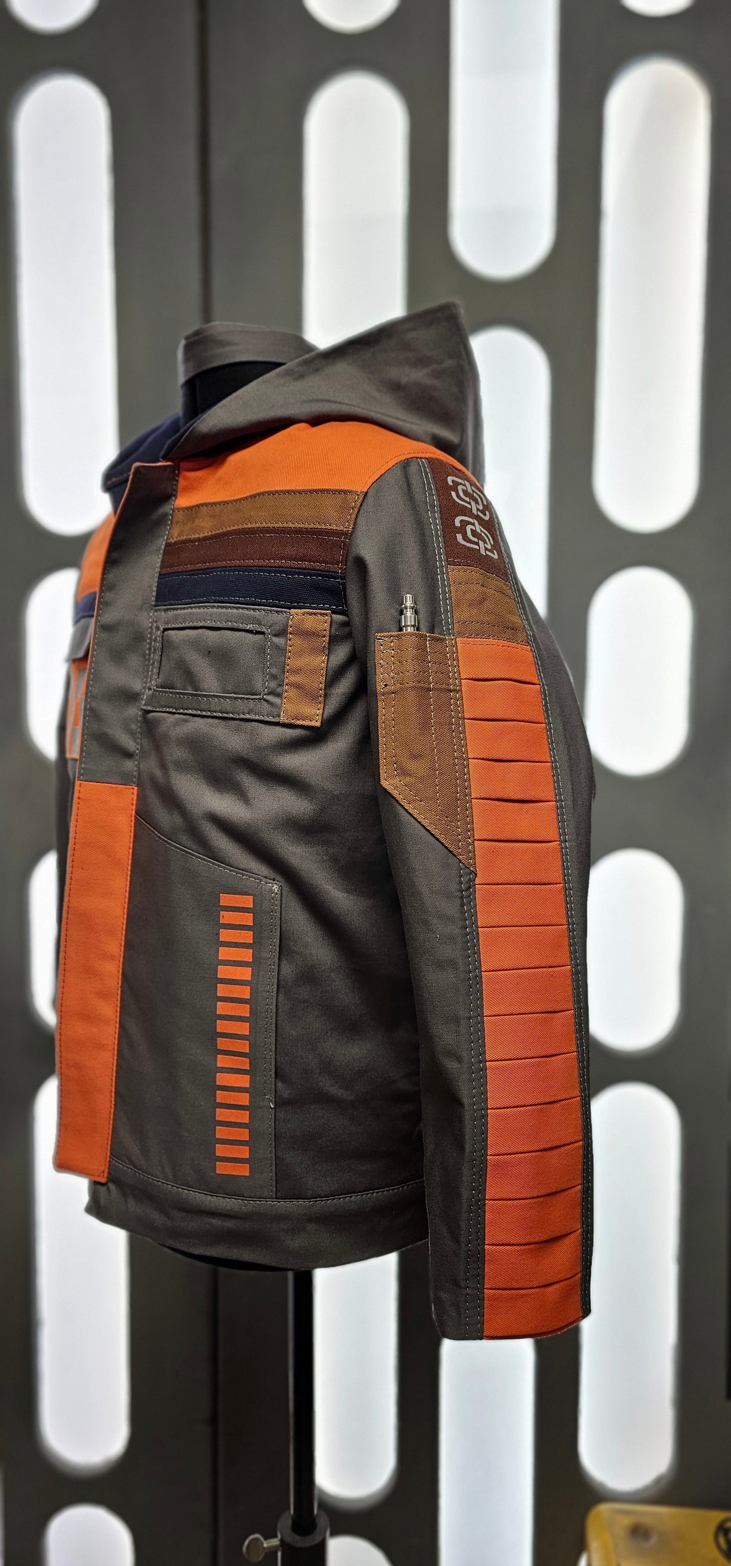 Sci-Fi hooded jacket