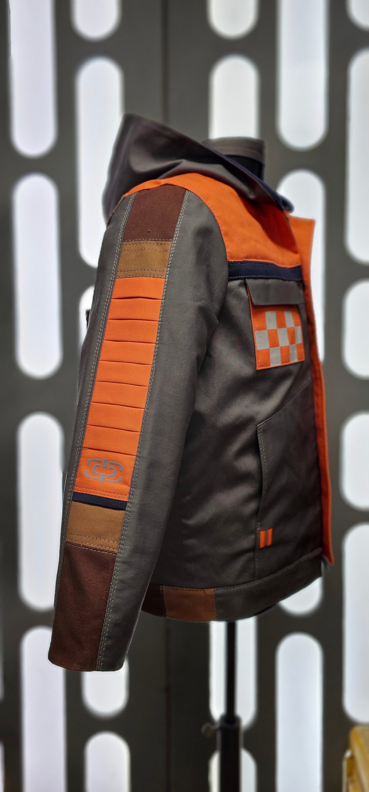 Sci-Fi hooded jacket