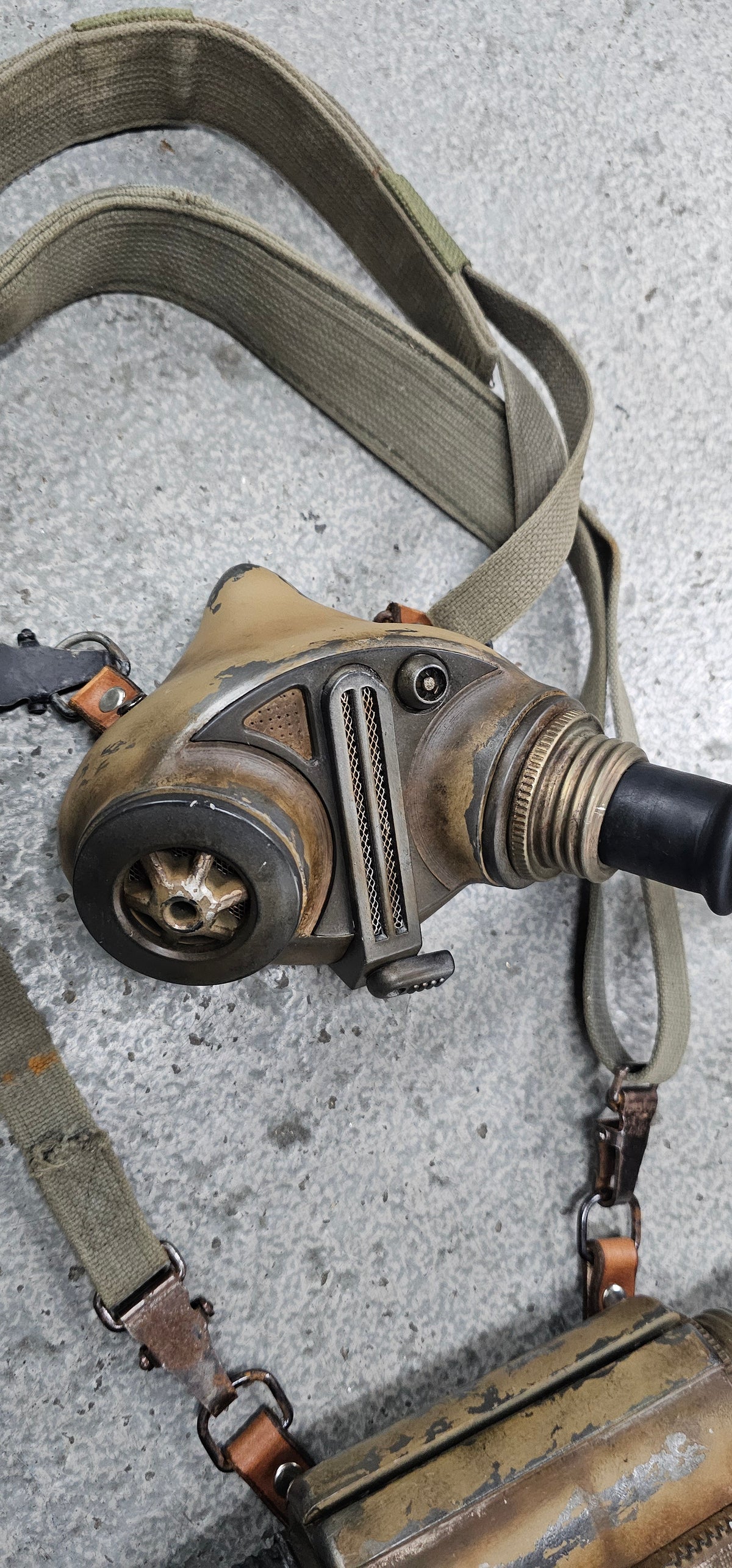 Custom filter/ respirator prop