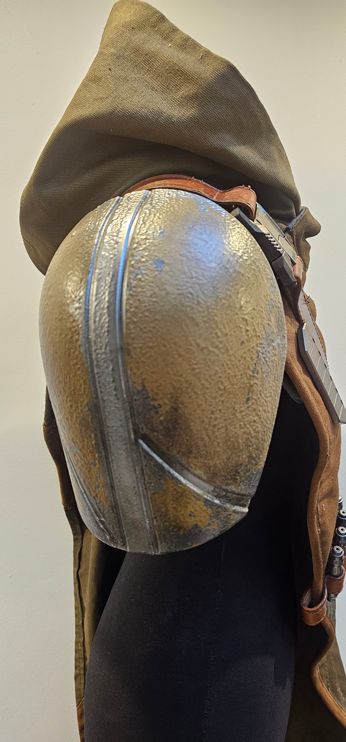 Sci-Fi Asymmetric hooded cloak